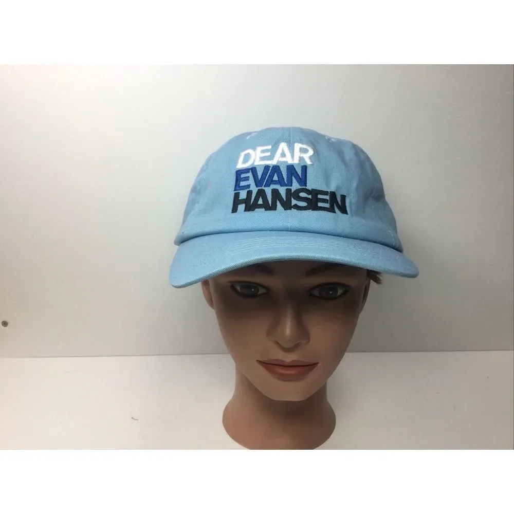 DEAR EVAN HANSEN Broadway Hat Musical REOPENING Back On Stage‎ 2021 Blue Cap